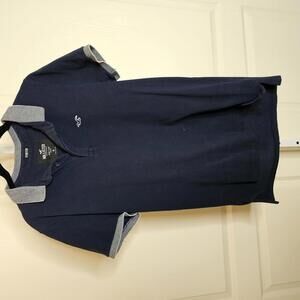 Hollister Epic Flex Polo Shirt - Navy Blue